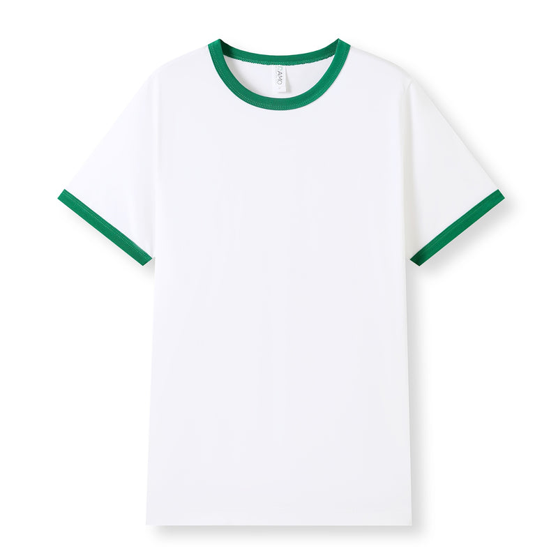 White/Kelly Green
