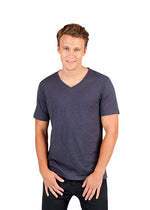 RAMO T918TV Raw Cotton Wave V-Neck Tee Unisex