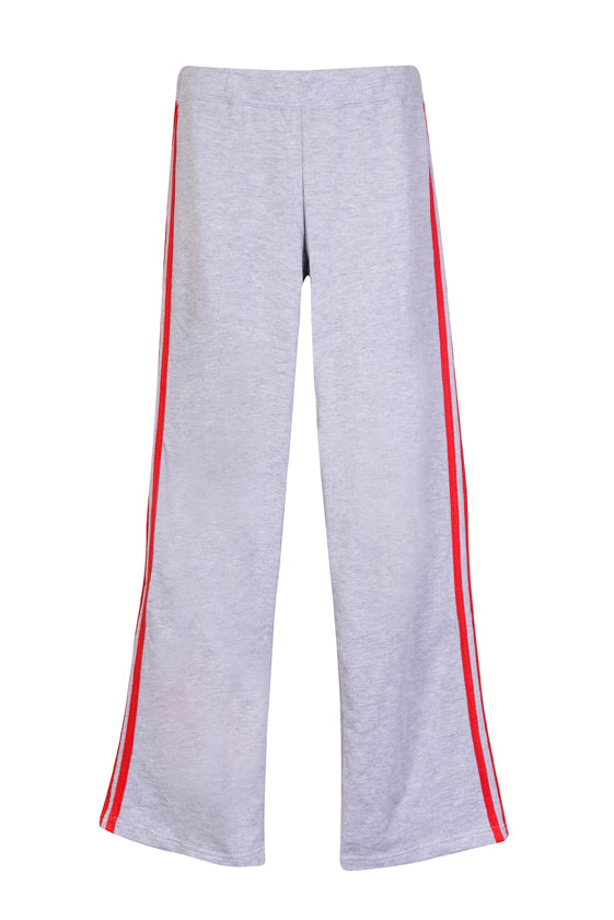 Grey Marl/Red