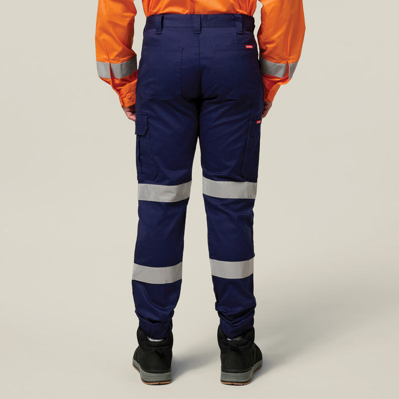 Hard Yakka Cargo Cuffed Pant with Tape