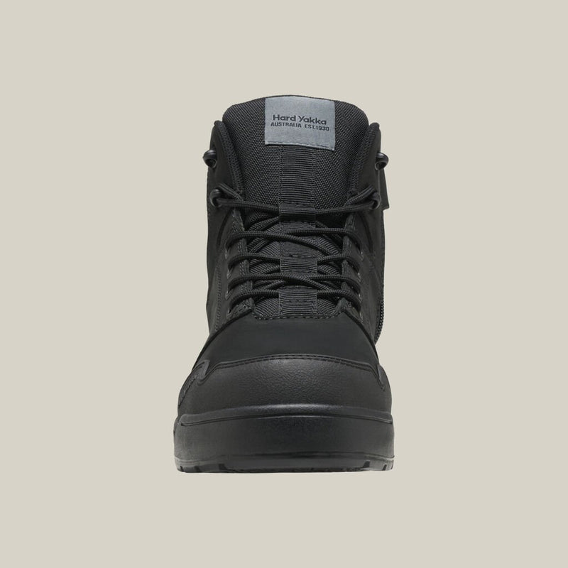 Hard Yakka Y60123 Y60122 Y60149 Evolution Lace Up & Side Zip 5" Steel Toe Safety Boot 6