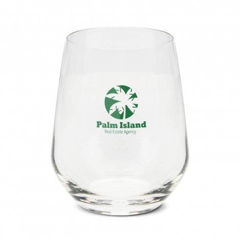 Vino Stemless Glass - 370ml - with 1 colour print