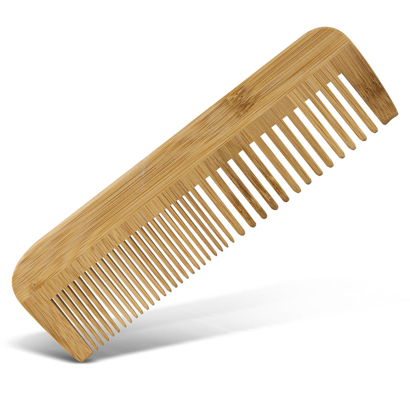 Bamboo Hair Comb - including 1 colour print
