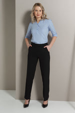 Lee St John LSJ-189-MF Flex Waist Straight Leg Pant