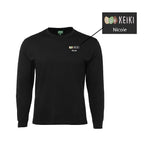 KEIKI Early Learning - Unisex Long Sleeve T-Shirt with Embroidery and Name (JB-1LS)