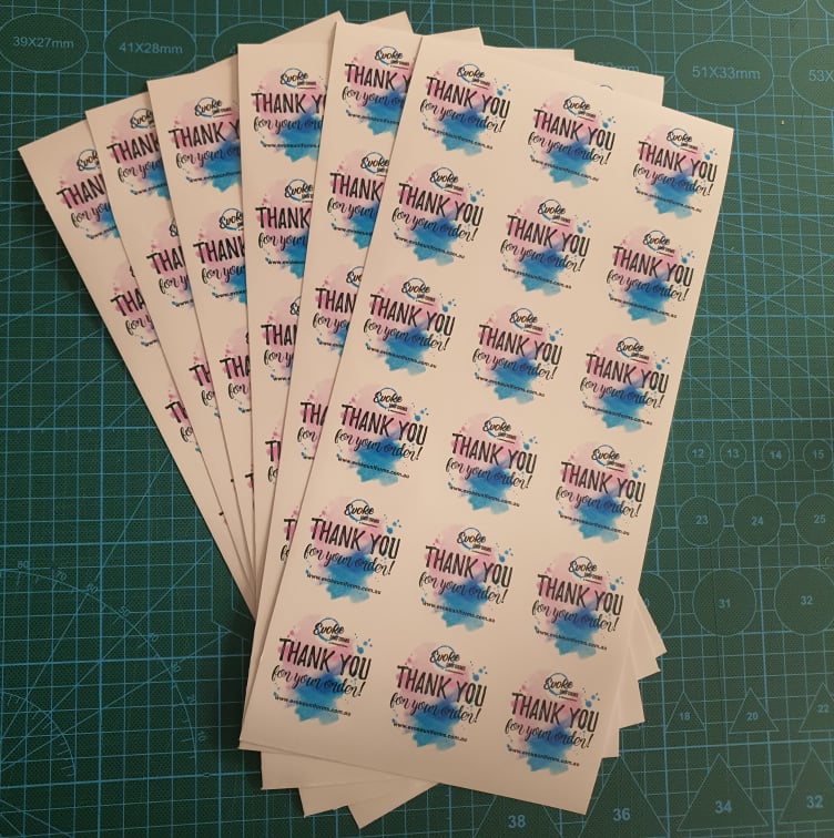 Custom Stickers - 70mm