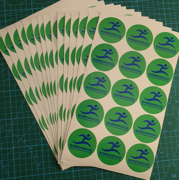 Custom Stickers - 70mm