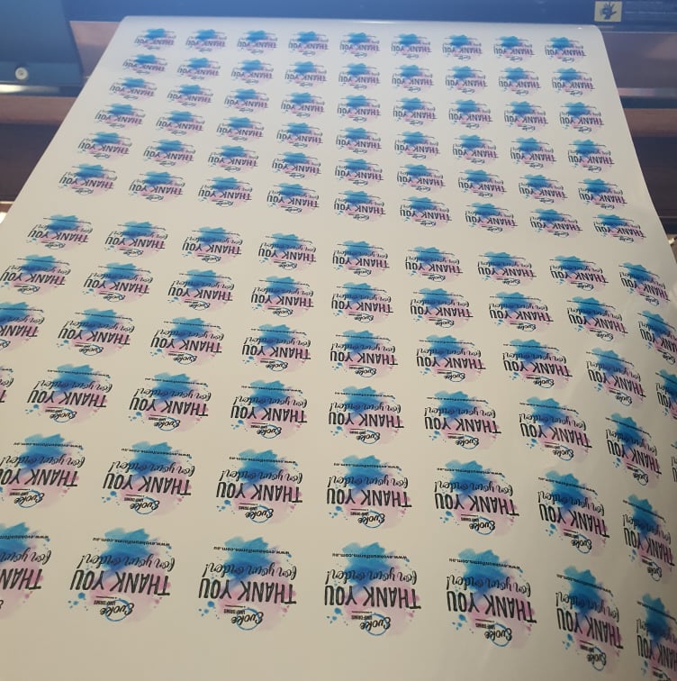 Custom Stickers - 70mm