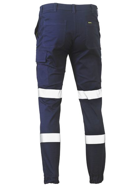 BISLEY-BPC6028T-TAPED-BIOMOTION-STRETCH-COTTON-DRILL-CARGO-CUFFED-PANTS