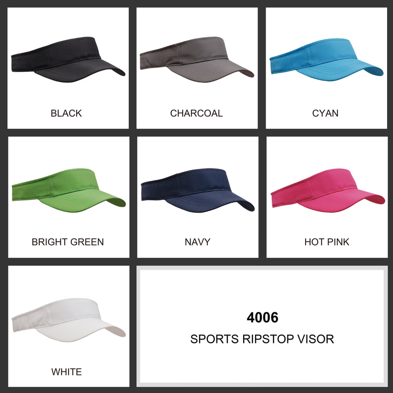 4006 Sports Ripstop Visor_colours