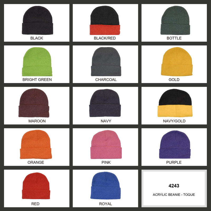 Acrylic Beanie - Toque