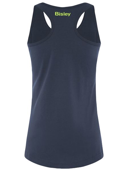 BISLEY-BKSL063-cotton-logo-singlet-ladies