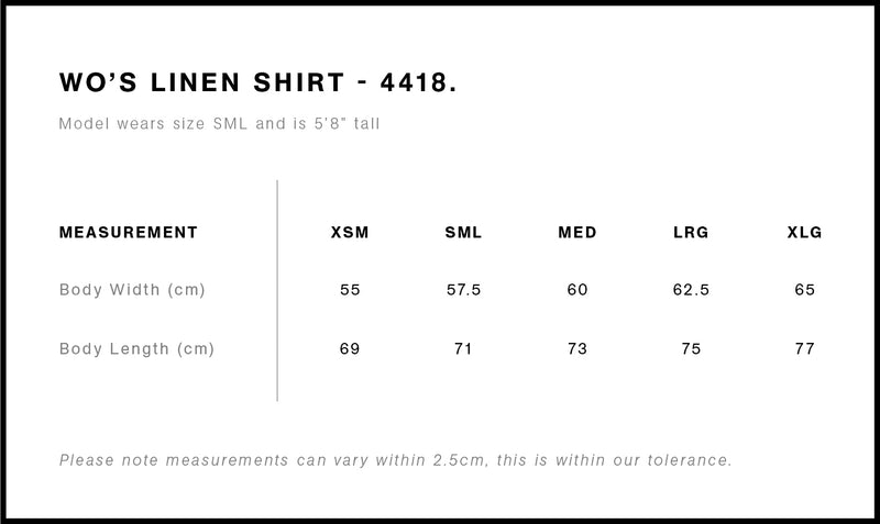 Linen Shirt Ladies