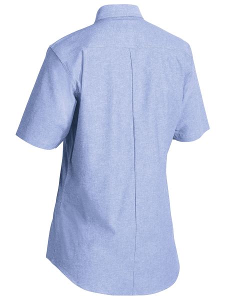 BISLEY-BL1407-womens-short-sleeve-chambray-shirt