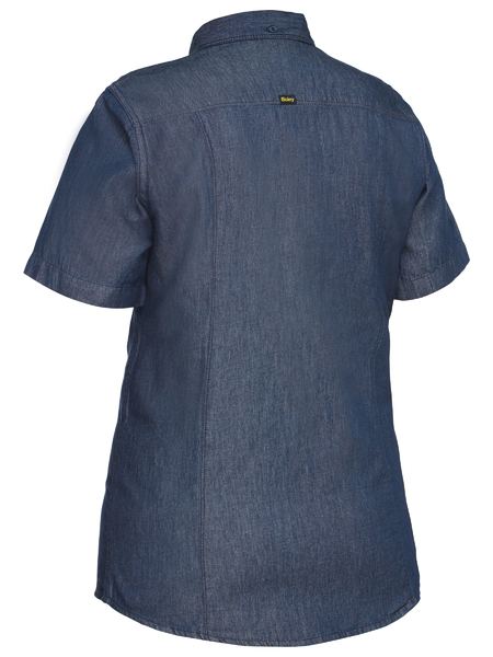 Bisley-BL1602-womens-short-sleeve-denim-work-shirt