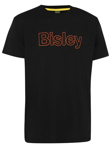 Bisley-BKT084-BISLEY-COTTON-OUTLINE-LOGO-TEE