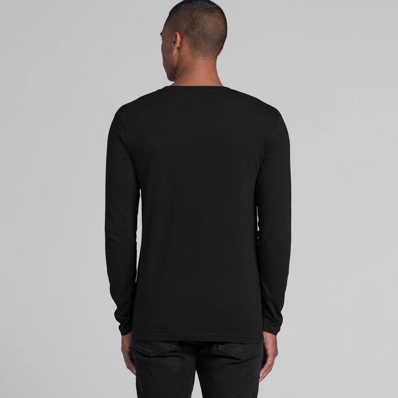 AS Colour 5009 Ink Long Sleeve Tee Mens rear