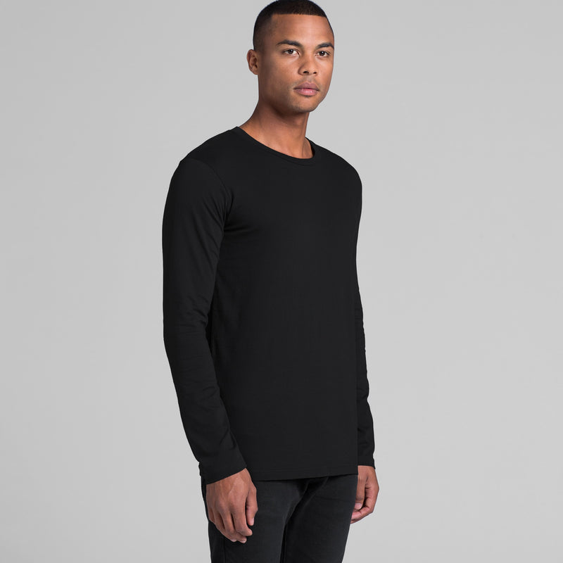 AS Colour 5009 Ink Long Sleeve Tee Mens turn