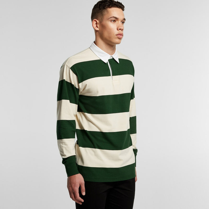AS Colour 5416 Stripe Rugby Jersey Mens turn