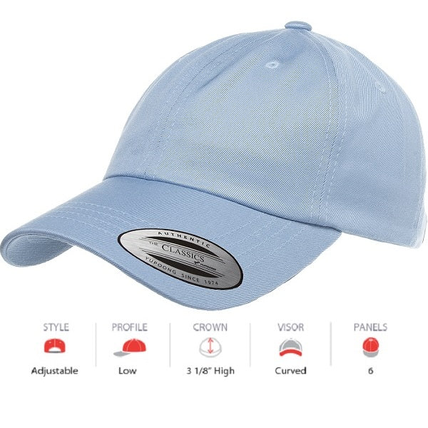 YUPOONG 6245CM LOW PROFILE COTTON TWILL DAD HAT