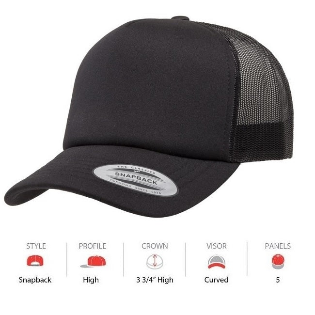 YUPOONG 6320 HI CROWN TRUCKER