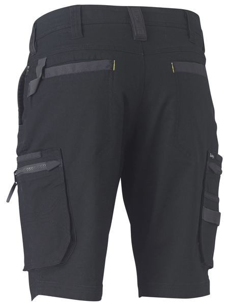 BISLEY Workwear-BSHC1330 FLEX & MOVE™ STRETCH UTILITY ZIP CARGO SHORT