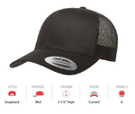 Flexfit Yupoong 6606Y Youth Classic Retro Wade Trucker