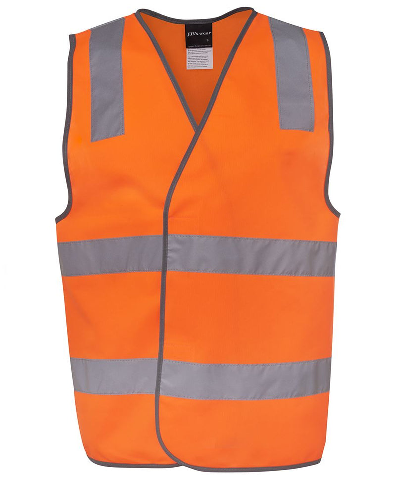 Hi Vis D+N Safety Vest Security/Staff/Visitor/Crew (or your choice of text)
