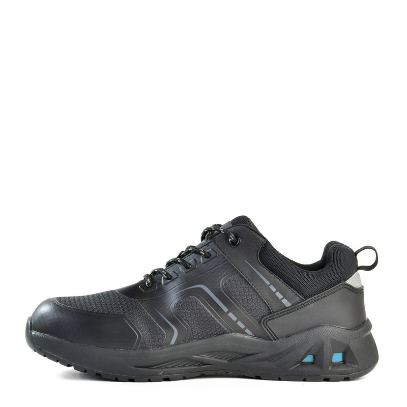 Bata Industrials Charger Black Lace Up Safety Jogger 801.66017