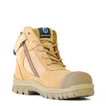 Bata Industrials Zippy Wheat Lace Up Industrial Safety Boot 804.88841