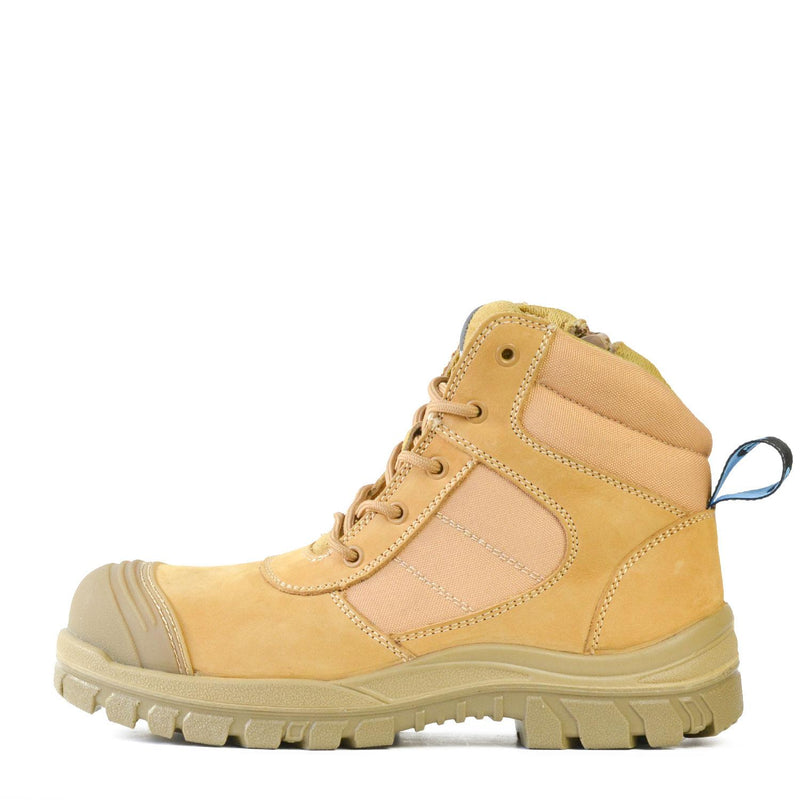 Bata Industrials Zippy Wheat Lace Up Industrial Safety Boot 804.88841