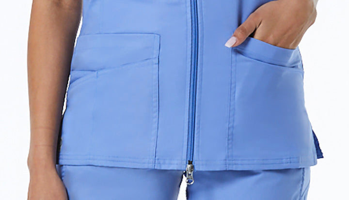 MAEVN EON - 8728 Short Sleeve Zip Jacket with Back Mesh Panel 2