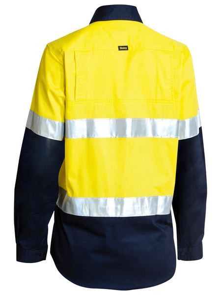 WOMEN'S TAPED HI VIS COOL LIGHTWEIGHT DRILL SHIRT PRODUCT CODE: BL6896