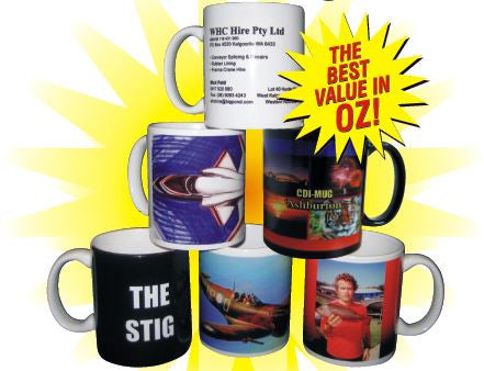 Sublimation Printed Can Mug - Full Colour