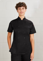 Biz CH232LS Zest Womens Short Sleeve Chef Jacket