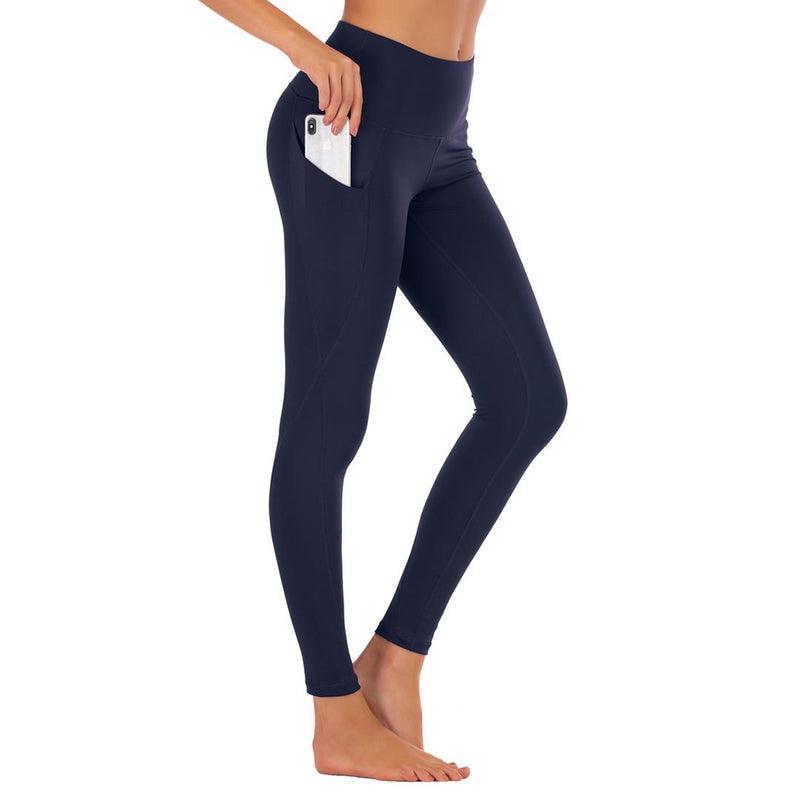 Leggings Full Length with Dual Pockets, Custom Printed, Ladies  (OFFSHORE MOQ 100 units)