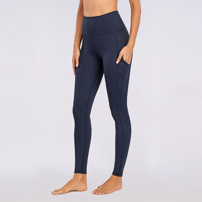 Leggings Full Length with Dual Pockets, Custom Printed, Ladies  (OFFSHORE MOQ 100 units)