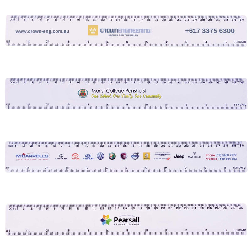 30cm Ruler - with 1 Colour print