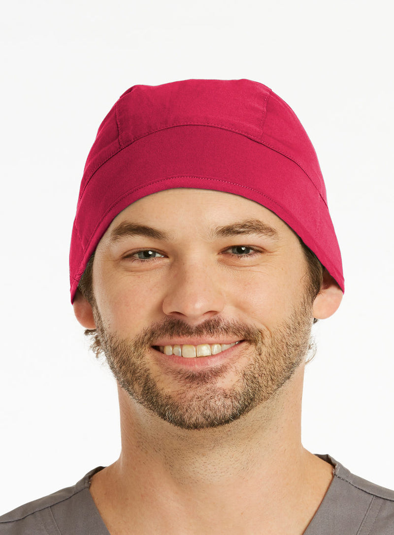 Maevn Elastic Tie Scrub Cap with Sweatband