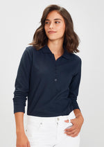 Biz Collection P400LL Crew Polo Long Sleeve Ladies