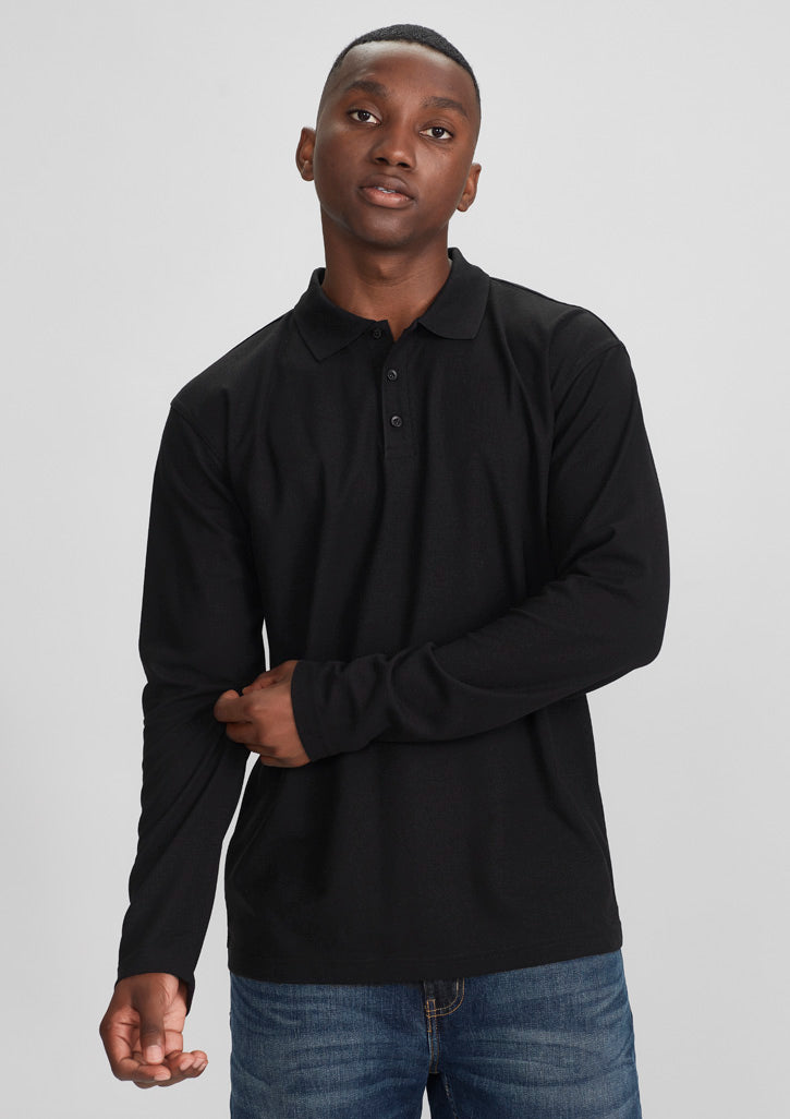 biz-collection-p400ml-crew-polo-long-sleeve-mens