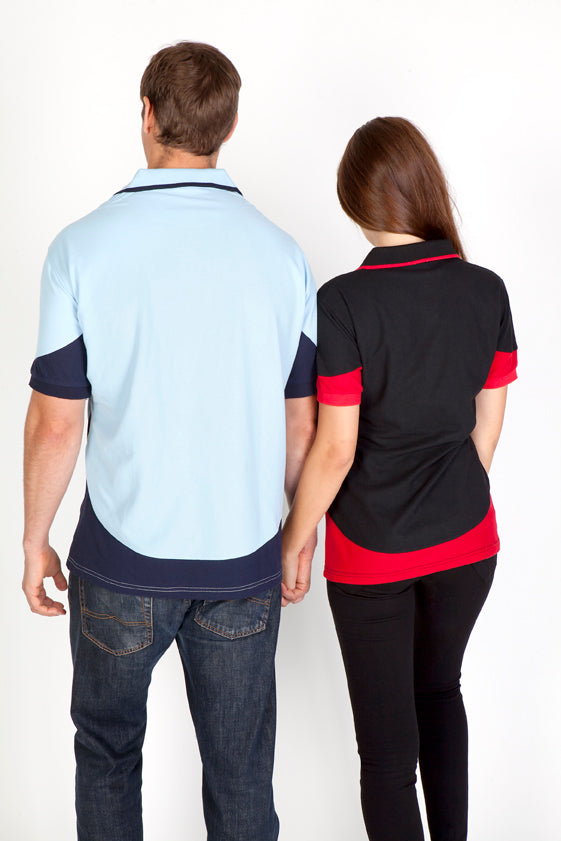 RAMO P519HC Contrast Polo Mens rear