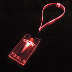 LED Lanyard with illuminating Cable