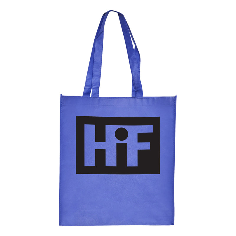 Large Shopping Tote Bag with Gusset with 1 colour screen print