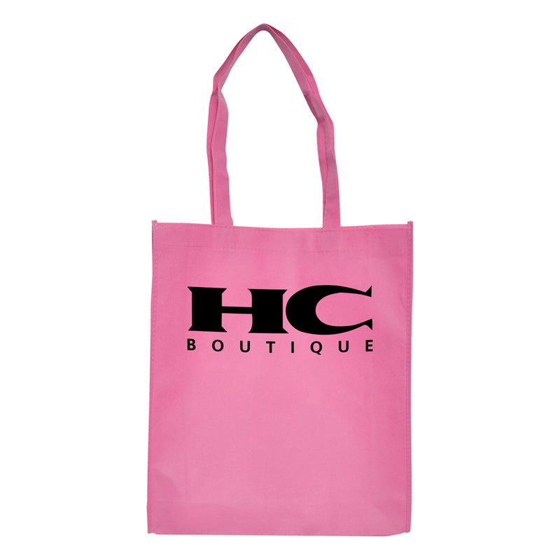 Large Shopping Tote Bag with Gusset with 1 colour screen print