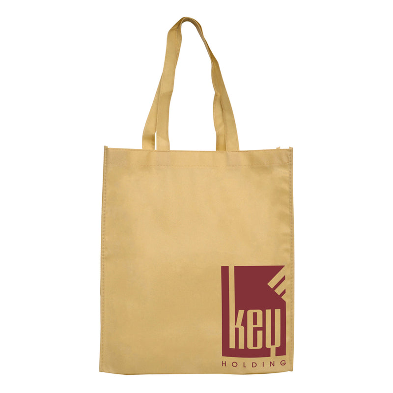 Large Shopping Tote Bag with Gusset with 1 colour screen print