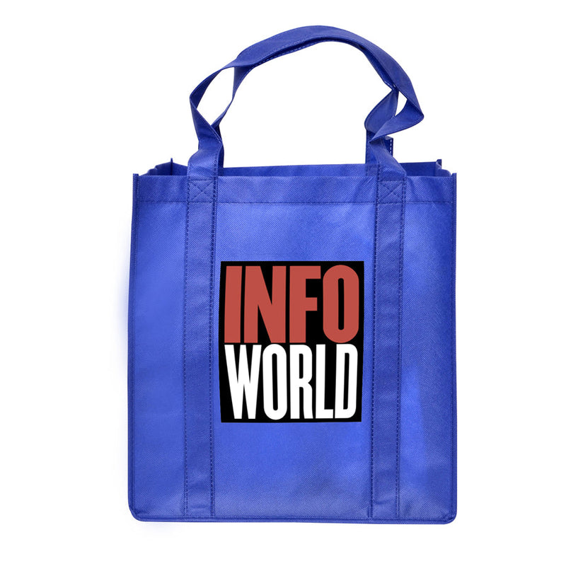 Shopping Tote Bag with Gusset with 1 colour screen print (MOQ 150)