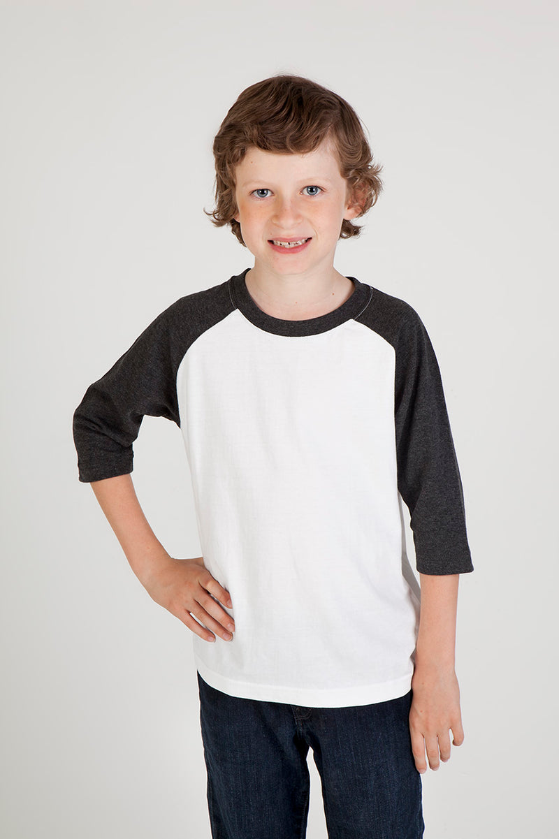 Kids 3/4 Raglan Sleeve T-shirt