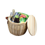 Portofino Trekk Wicker Cooler Basket - Including Laser Engraving