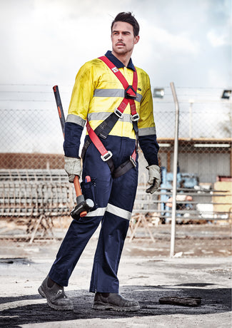 Syzmik Workwear ZC804 Mens Rugged Cooling Taped Overall